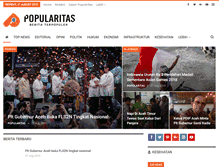 Tablet Screenshot of popularitas.com
